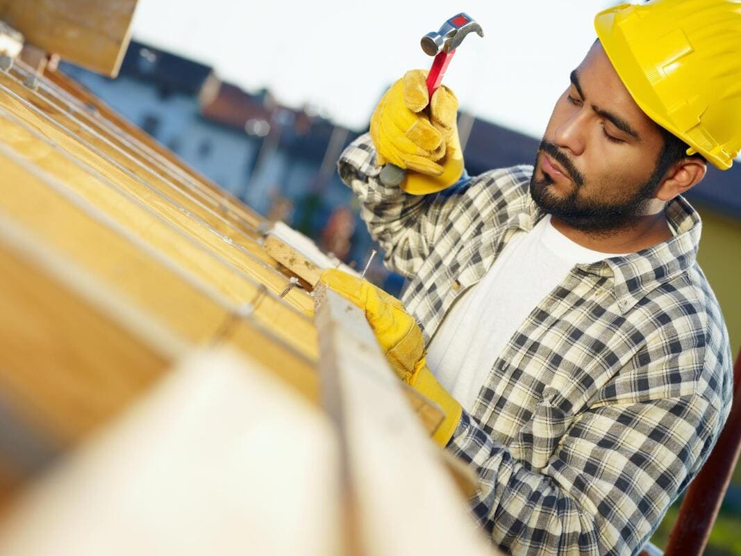Roof edge detail repair